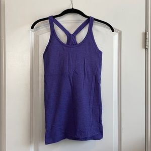 Lululemon sports bra lined ribbed tank